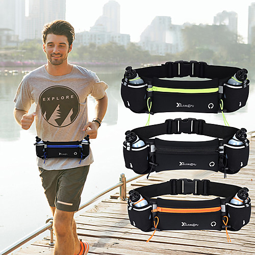 

Running Belt Fanny Pack Belt Pouch / Belt Bag for Hiking Running Cycling Sports Bag Waterproof Portable Waterproof Fabric Women's Men's Running Bag Adults