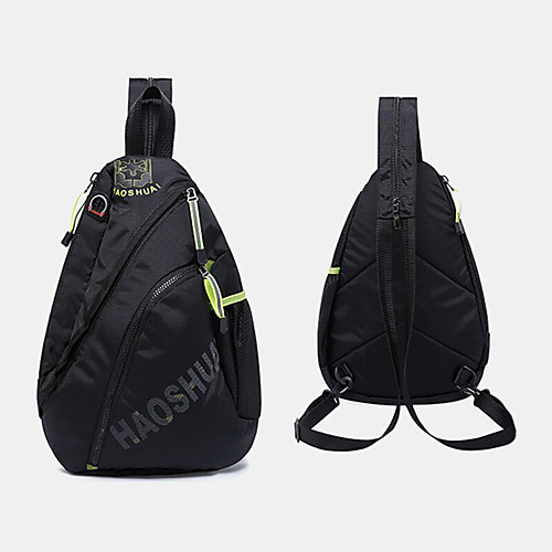 

men fashion casual waterproof shoulder bag chest bag backpack