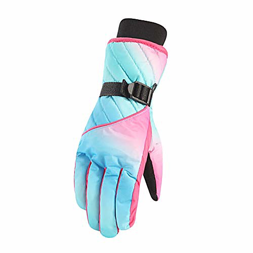 

Ski Gloves, Women Winter Windproof Touch Screen Waterproof Gloves for Outdoor Sport