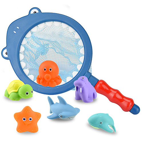 

Water Play Toys Bathtub Pool Toys Bath Toys Dolphin Fish ABS Creative Summer for Toddlers, Bathtime Gift for Kids & Infants