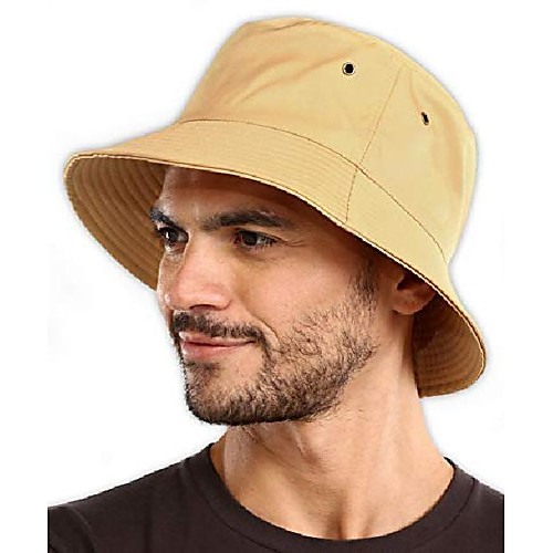 

Bucket Sun Hat for Men & Women - UPF 50 UV Protection Packable Summer Fisherman Cap for Fishing, Safari, Beach & Boating