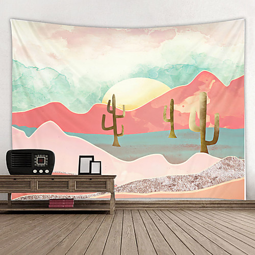 

Wall Tapestry Art Decor Blanket Curtain Hanging Home Bedroom Living Room Decoration and Modern and Landscape and Mountain