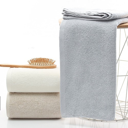 

Superior Quality Bath Towel, Solid Colored / Fashion 100% Cotton Bathroom 1 pcs