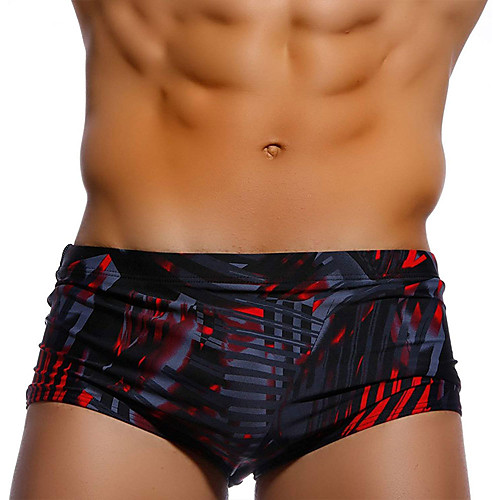 

Men's Swim Shorts Swim Trunks Board Shorts Breathable Quick Dry Swimming Surfing Water Sports Painting Summer