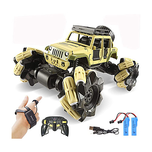 

Toy Car Remote Control Car High Speed Waterproof Rechargeable Remote Control / RC with Gesture Control Buggy (Off-road) Stunt Car Racing Car 2.4G For Kid's Adults' Gift