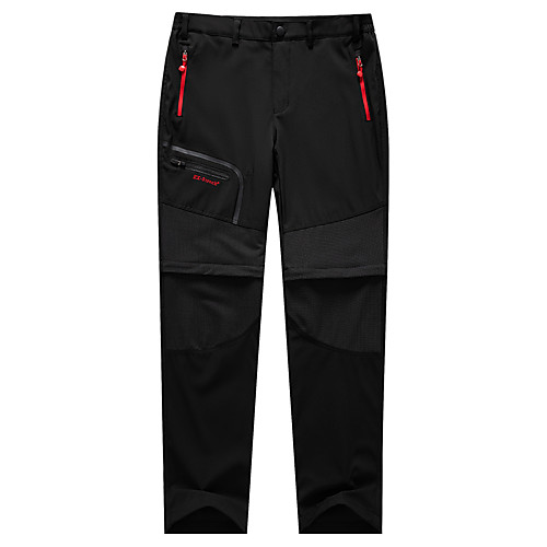 

Men's Hiking Pants Trousers Softshell Pants Solid Color Winter Outdoor Windproof Fleece Lining Breathable Wear Resistance Softshell Pants / Trousers Bottoms Black Army Green Dark Blue Fishing