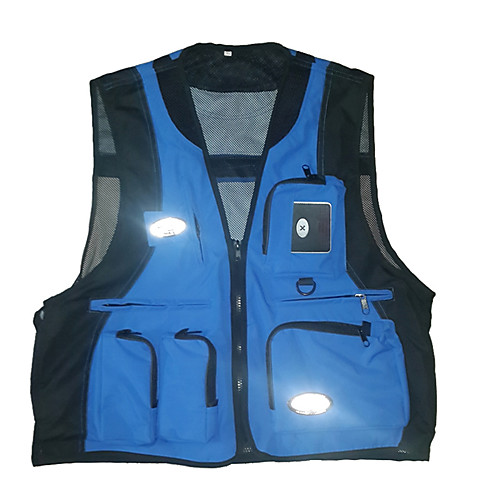 

Women's Hiking Vest / Gilet Fishing Vest Sleeveless Vest / Gilet Top Outdoor Lightweight Breathable Quick Dry Sweat wicking Summer Acrylic Nylon Solid Color White Red Army Green Fishing Climbing