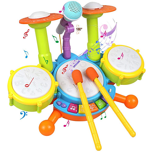 

Children toy Roll Drum Musical Instruments set