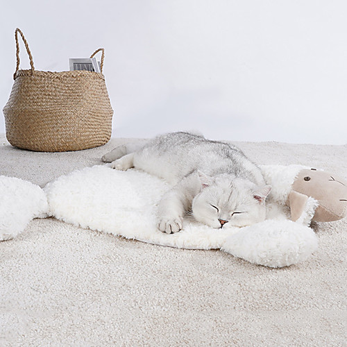 

Dog Cat Pets Beds Cartoon Breathable Warm Soft Washable Durable Plush Cotton for Large Medium Small Dogs and Cats
