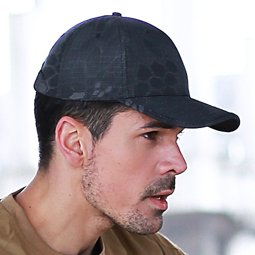 

Men's Cap Fishing Hat Hunting Hat Quick Dry Breathability Comfortable Sun Protection Camo Spring & Summer Terylene Hunting Fishing Cycling / Bike Camping / Hiking / Caving Jungle camouflage Black