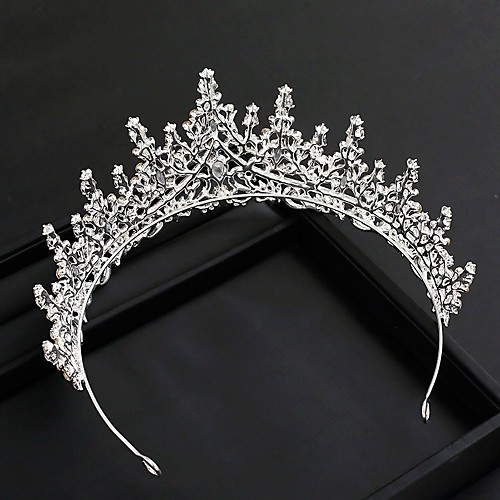 

Luxury Princess Alloy Tiaras with Crystals / Rhinestones 1 Piece Wedding / Special Occasion Headpiece