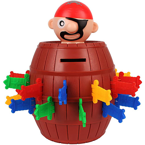

Building Blocks Board Game Pop Up Pirate Construction Set Toys Educational Toy Pirate Pirates Boys' Girls' Toy Gift