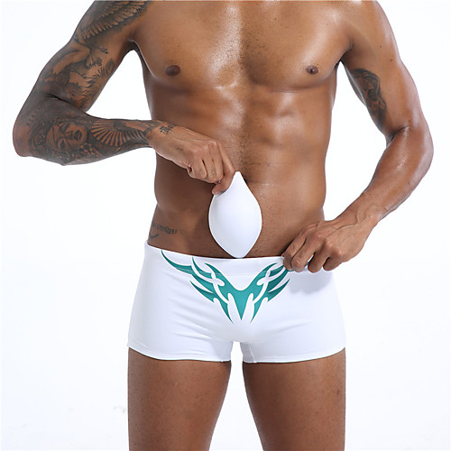 

Men's Swim Shorts Swim Trunks Board Shorts Breathable Quick Dry Swimming Surfing Water Sports Painting Summer