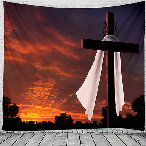 

Happy Easter Wall Tapestry Art Decor Blanket Curtain Hanging Home Bedroom Living Room Decoration