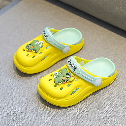 

Boys' Sandals Slingback Rubber Little Kids(4-7ys) Daily Water Shoes Yellow Blue Pink Spring Summer