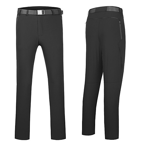 

Men's Hiking Pants Trousers Solid Color Summer Outdoor Windproof Quick Dry Lightweight Breathable Bottoms Black Dark Gray Hunting Fishing Climbing S M L XL XXL / Wear Resistance