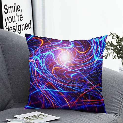 

1 pcs Polyester Pillow Cover Pillow Cover & Insert Simple Classic Square Zipper Polyester Traditional Classic