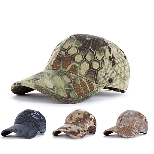 

Men's Baseball Cap Sun Hat Fishing Hat Outdoor UV Sun Protection Windproof UPF50 Quick Dry Spring Summer Jungle camouflage Black Camouflage Brown / Breathable