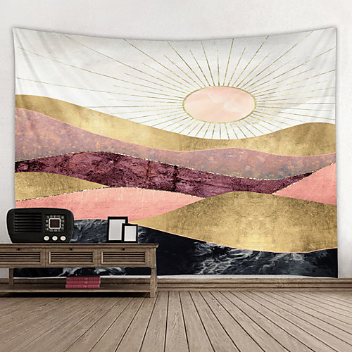 

Wall Tapestry Art Decor Blanket Curtain Hanging Home Bedroom Living Room Decoration and Modern and Landscape and Mountain