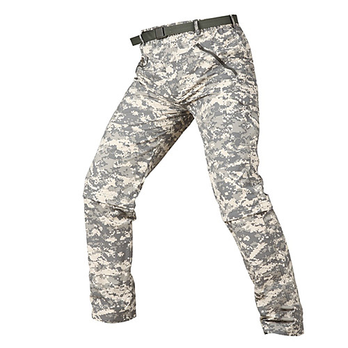 

Men's Hunting Pants Waterproof Ventilation Wearproof Fall Spring Solid Colored Camo / Camouflage for ACU Color CP Color Black S M L XL XXL