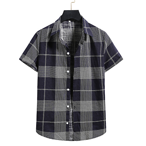 

Men's Shirt 3D Print Graphic Prints Print Short Sleeve Vacation Tops Black