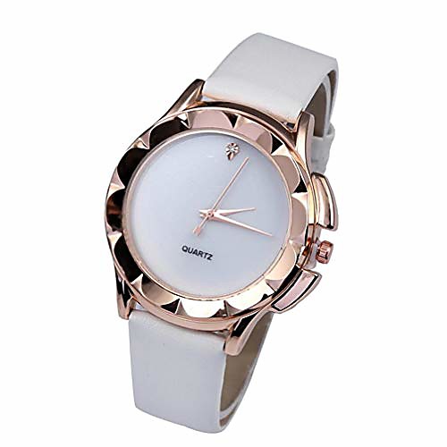 

Womens Watch, Leather Band New Strap Analog Quartz Wrist Watch Retro Exquisite Luxury Classic Bracelet Casual Business Watches for Ladies Teen Girls (F)