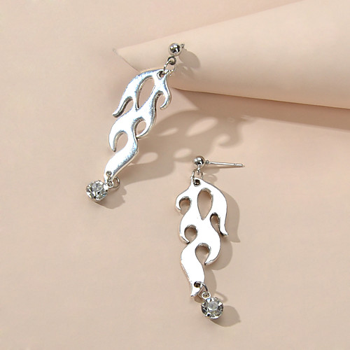 

Women's Drop Earrings Geometrical Trendy Earrings Jewelry Silver For Date Festival