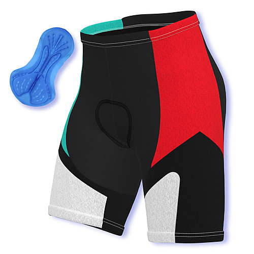 

21Grams Men's Cycling Shorts Spandex Bike Padded Shorts / Chamois Breathable Quick Dry Sports Red Mountain Bike MTB Road Bike Cycling Clothing Apparel Bike Wear / Athleisure