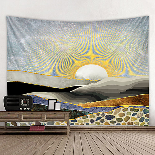 

Wall Tapestry Art Decor Blanket Curtain Hanging Home Bedroom Living Room Decoration and Modern and Landscape and Mountain
