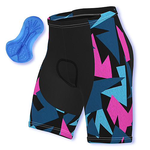 

21Grams Men's Cycling Shorts Spandex Bike Padded Shorts / Chamois Breathable Quick Dry Sports Blue Mountain Bike MTB Road Bike Cycling Clothing Apparel Bike Wear / Athleisure
