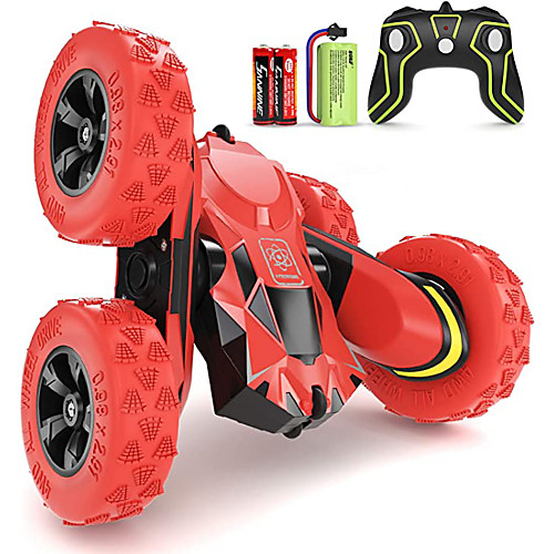 

Toy Car Remote Control Car Rechargeable 360° Rotation Remote Control / RC Double Sided Buggy (Off-road) Stunt Car Racing Car 2.4G For Kid's Adults' Gift