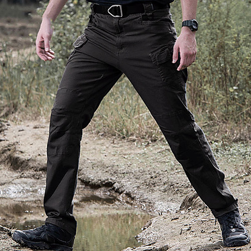 

Men's Tactical Pants Hiking Pants Trousers Hiking Cargo Pants Water Repellent Ripstop Cargo Pants Lightweight EDC Hiking Work Pants Outdoor Apparel