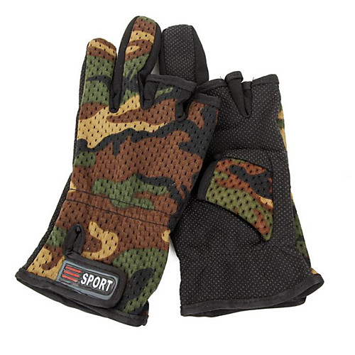 

Fishing Gloves Fingerless Gloves Sea Fishing Windproof Breathable Wearable Mesh Spring, Fall, Winter, Summer Unisex