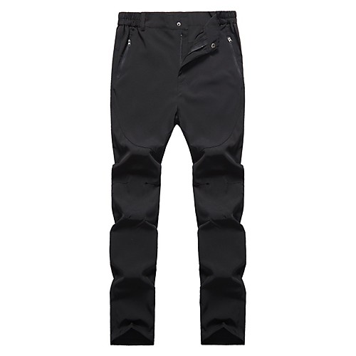 

Men's Hiking Pants Trousers Solid Color Summer Outdoor Windproof Quick Dry Lightweight Breathable Bottoms Black Grey Hunting Fishing Climbing S M L XL XXL / Wear Resistance