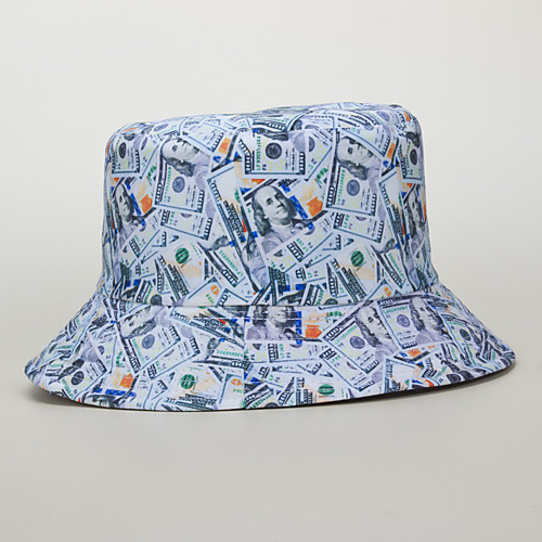 

Adults' Sun Hat Bucket Hat Spring, Fall, Winter, Summer Athleisure Outdoor Camping & Hiking Cotton Packable Breathable Quick Dry / Leopard
