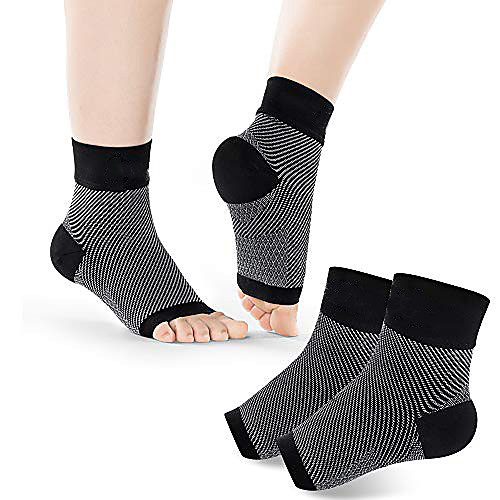 

Plantar Fasciitis Socks 1 Pair Ankle Brace Compression Support Foot Sleeves For Planter Fasciitis Arch Support Pain Relief Open Toe