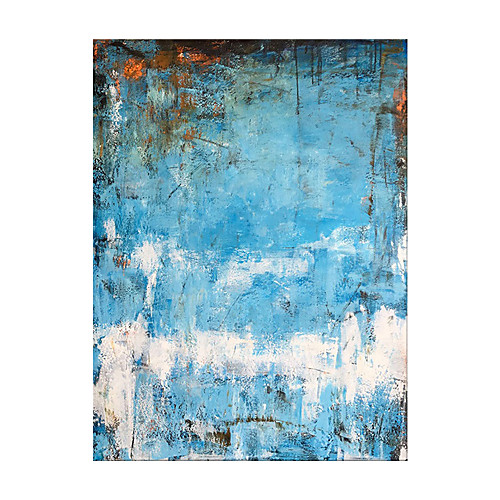 

Oil Painting Hand Painted Vertical Abstract Modern Stretched Canvas