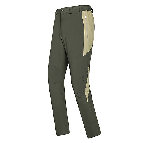 

Men's Hiking Pants Trousers Patchwork Summer Outdoor Comfort Quick Dry Breathable Stretchy Cotton Bottoms Black Yellow Army Green Khaki Green Hunting Fishing Climbing M L XL XXL XXXL / Zipper Pocket