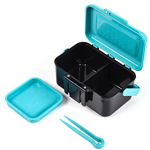 

Fishing Tackle Box Tackle Box Waterproof ABS 13 cm