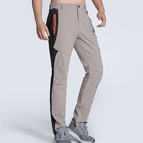 

Men's Hiking Pants Trousers Patchwork Outdoor Breathable Comfort Quick Dry Wear Resistance Bottoms Army Green Grey Khaki Hunting Fishing Climbing S M L XL XXL / Zipper Pocket