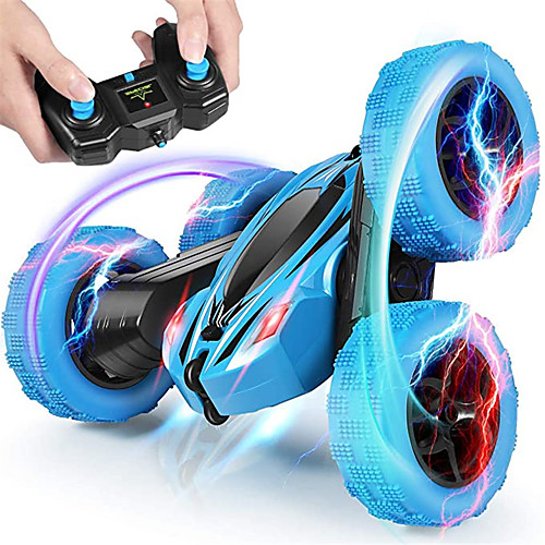 

Toy Car Remote Control Car High Speed Rechargeable 360° Rotation Remote Control / RC Double Sided 1:24 Buggy (Off-road) Stunt Car Racing Car 2.4G For Kid's Adults' Gift