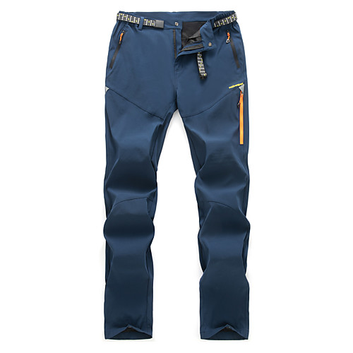

Men's Hiking Pants Trousers Solid Color Outdoor Windproof Breathable Quick Dry Wear Resistance Bottoms Black Army Green Grey Dark Blue Hunting Fishing Climbing S M L XL XXL / Zipper Pocket