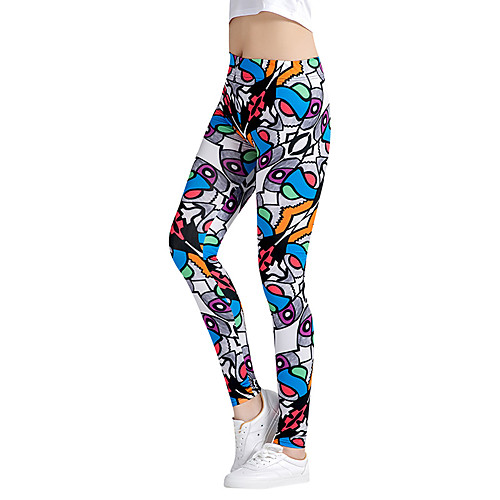 

Women's High Waist Yoga Pants Leggings Bottoms Tummy Control Butt Lift Breathable Purple Yoga Fitness Gym Workout Winter Sports Activewear Stretchy Slim / Athletic / Athleisure
