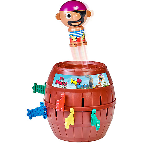 

Funny Lucky Stab Pop Up Toy Gadget Pirate Barrel Game