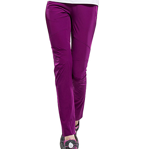 

Women's Hiking Pants Trousers Solid Color Outdoor Lightweight Windproof Breathable Quick Dry Bottoms Black Purple Hunting Fishing Climbing S M L XL XXL