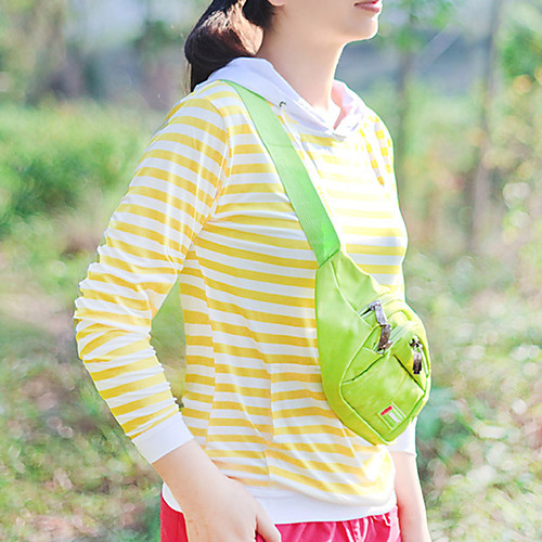 

Women's T shirt Hiking Tee shirt Long Sleeve V Neck Tee Tshirt Top Outdoor Lightweight Breathable Quick Dry Soft Autumn / Fall Spring Polyester Stripes Black Yellow Red Fishing Climbing Running