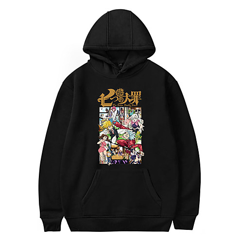 

Inspired by The Seven Deadly Sins Cosplay Cosplay Costume Hoodie Poly / Cotton Graphic Prints Printing Hoodie For Women's / Men's