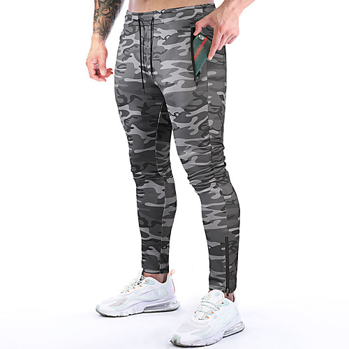 

Men's Joggers Jogger Pants Athletic Pants / Trousers Bottoms Drawstring Pocket Cotton Winter Fitness Gym Workout Running Training Exercise Breathable Moisture Wicking Soft Sport White Black