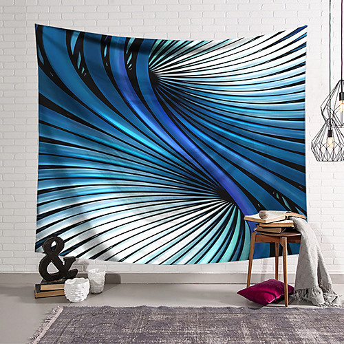 

Wall Tapestry Art Decor Blanket Curtain Hanging Home Bedroom Living Room Decoration Polyester Simple Dividing Line