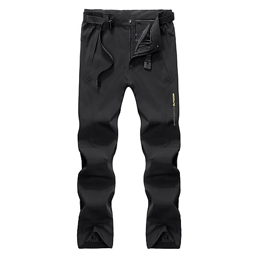 

Men's Hiking Pants Trousers Solid Color Summer Outdoor Windproof Quick Dry Breathable Stretchy Bottoms Black Army Green Grey Hunting Fishing Climbing M L XL XXL XXXL / Zipper Pocket / Wear Resistance